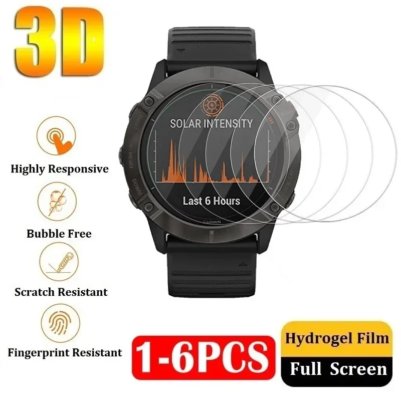 Hydrogel Screen Protector - Beschermende hydrogelfilm op Garmin Fenix 7X