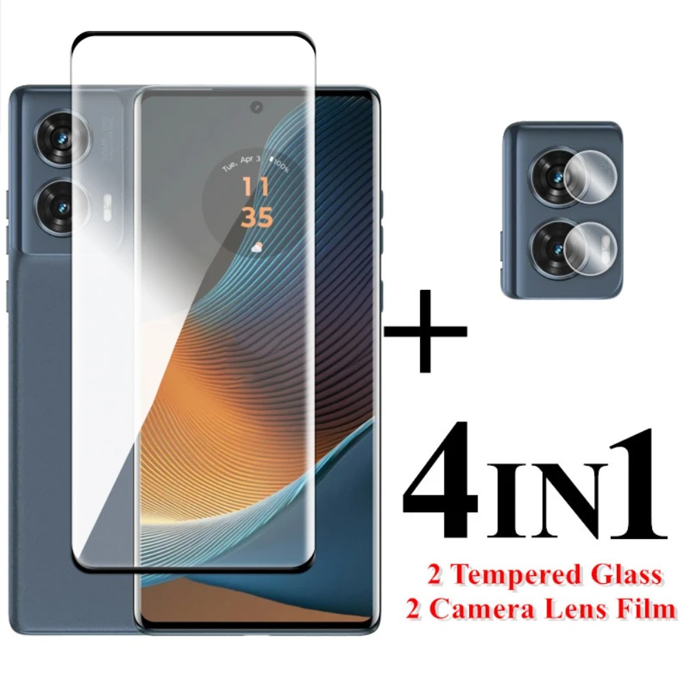 Curved Edge Screen - Voor Motorola Rand 50 Fusionglas Voor