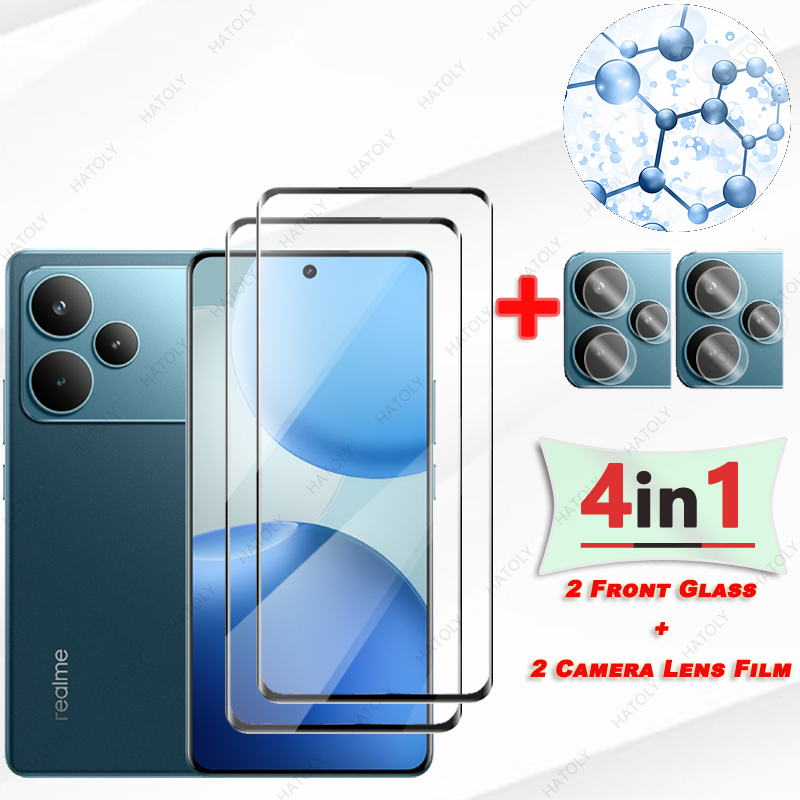 Curved Edge Screen - 3D Rand Gebogen Glas Voor Realme