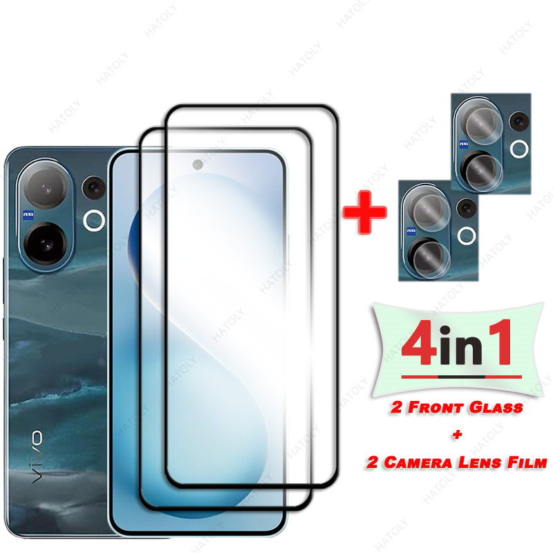 Curved Edge Screen - 3D Rand Gebogen Voor vivo V60