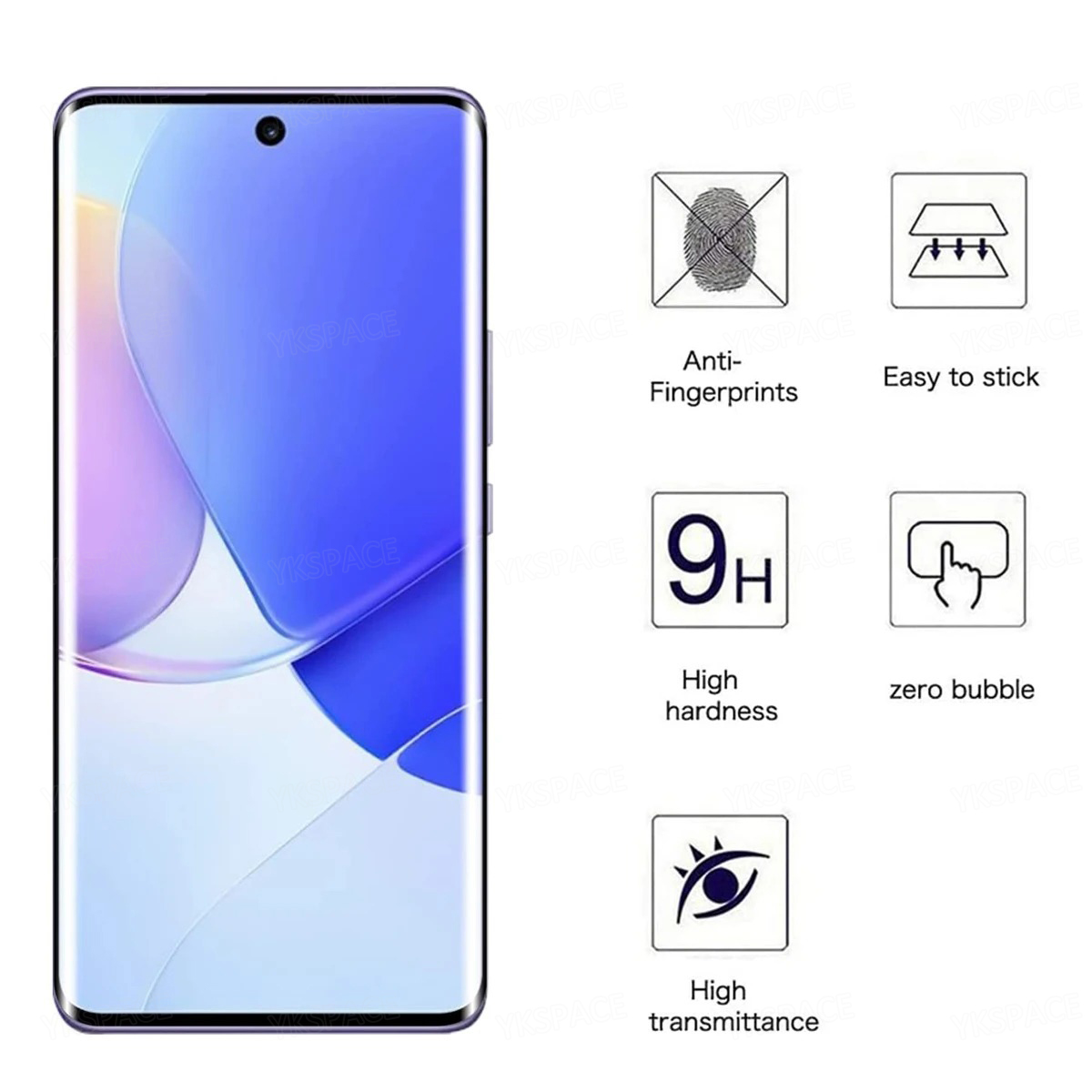 2 Stuks 3D Gebogen Rand 9H HD  - Curved Edge Screen recensie en prijs