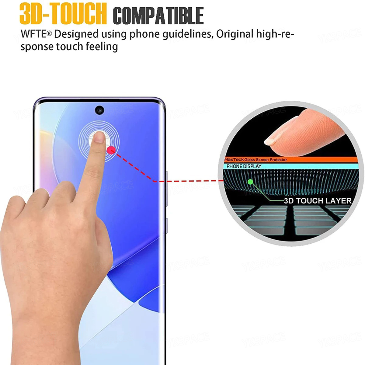2 Stuks 3D Gebogen Rand 9H HD  - Curved Edge Screen recensie en prijs