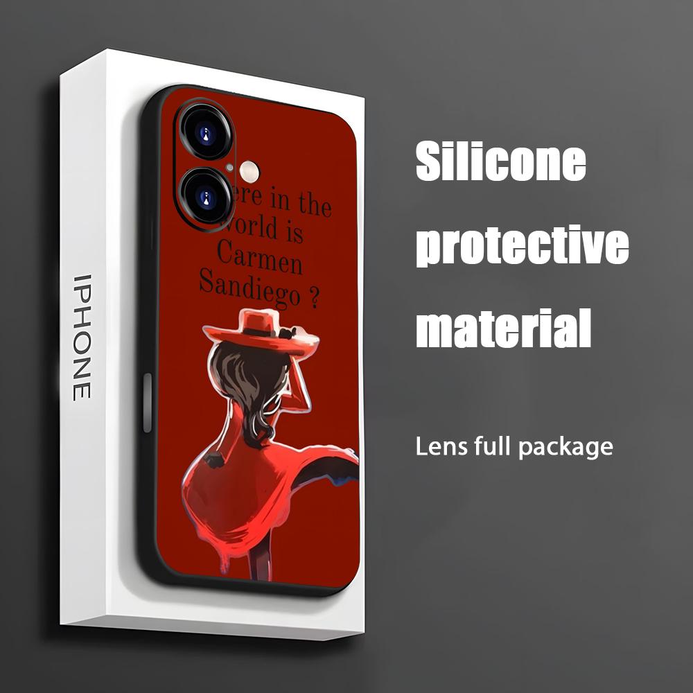 Hot Carmen Sandiego Cartoon Te - Apple Iphone 16 recensie en prijs