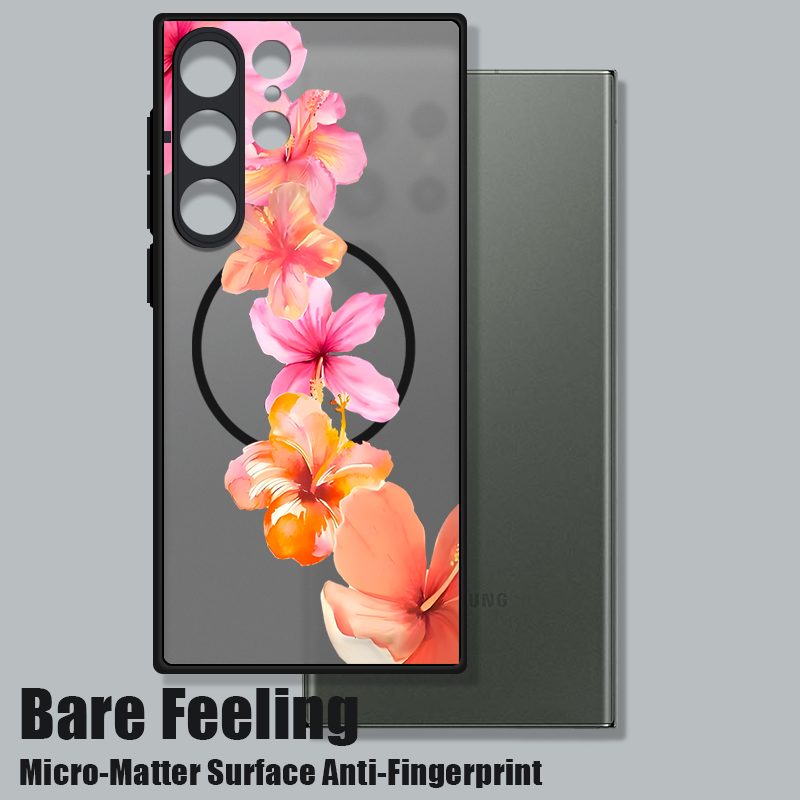 Roze Bloemen Patroon Magnetisc - Samsung Galaxy S24 recensie en prijs