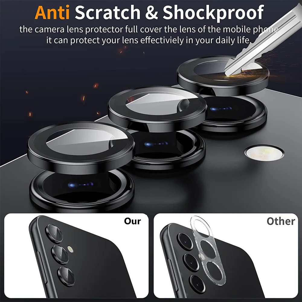 Camera lensbeschermer met alum - Tempered Glass Screen 9H recensie en prijs